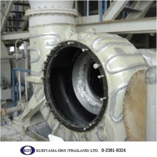 งานเคลือบยาง Pump Casing